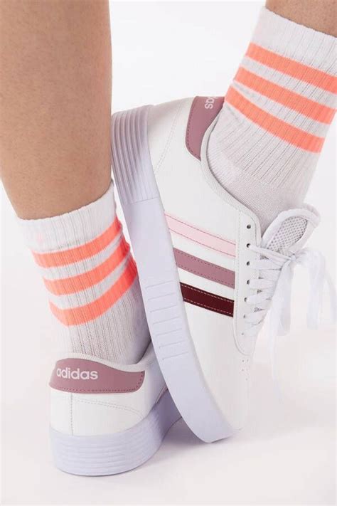 adidas schoen leer dames